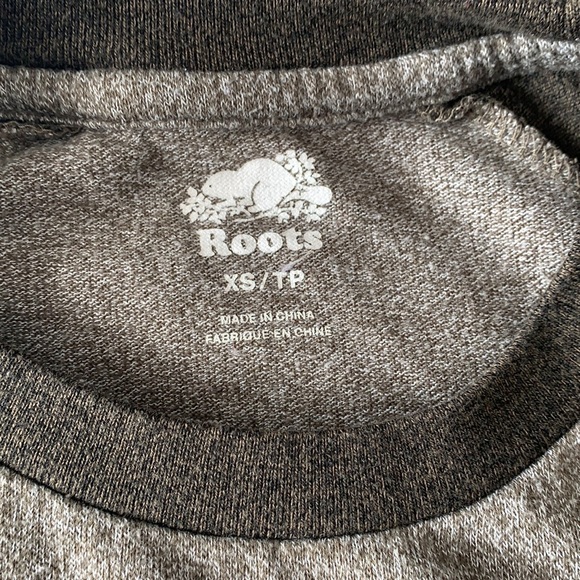 Men’s roots long sleeve t olive colour - Picture 3 of 4